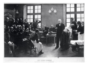 Une leçon clinique avec le docteur Charcot à la Salpêtrière, 1887 - Pierre Andre Brouillet