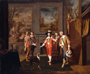 La fuite du roi de Hampton Court en novembre 1647