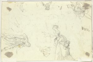 Feuille de croquis : Hommes et femmes