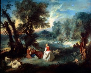 Scène pastorale, 1730s