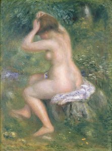 Un baigneur, c.1885-90