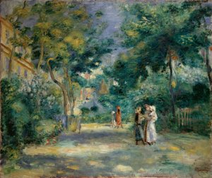 Un jardin à Montmartre, 1890-1899
