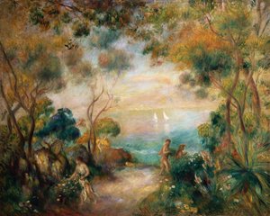 Un jardin à Sorrente - Pierre Auguste Renoir
