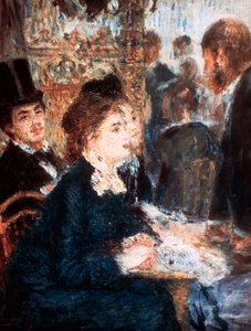 Au café, vers 1877