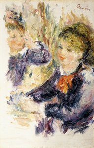 Chez la Modiste - Pierre Auguste Renoir