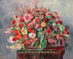 Corbeille de fleurs, 1890