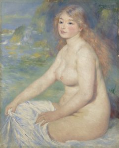 Baigneuse blonde, 1881 - Pierre Auguste Renoir