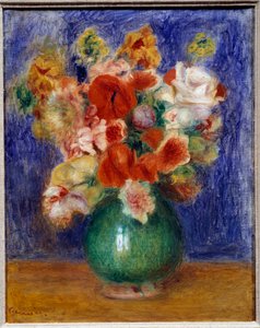 Bouquet de fleurs - Pierre Auguste Renoir