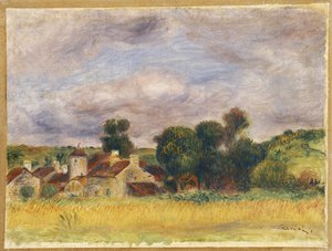 Campagne bretonne, vers 1892 - Pierre Auguste Renoir