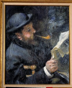 Claude Monet lisant
