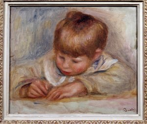 Coco écrivain - Pierre Auguste Renoir