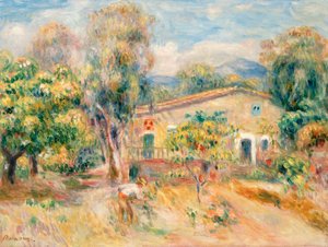 Ferme de Collettes, Cagnes, 1910
