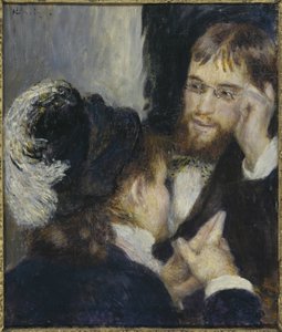 Conversation par Pierre-Auguste Renoir