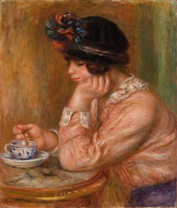 La Tasse de chocolat - Pierre Auguste Renoir