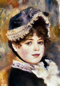 (détail) Sur la plage - Pierre Auguste Renoir
