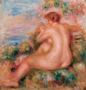 Nu féminin dans un paysage, 1915