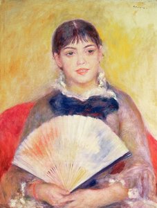 Fille avec un Éventail