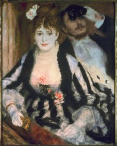 Dans la loge de théâtre - Pierre Auguste Renoir