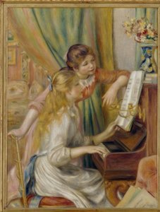 Jeunes filles au piano