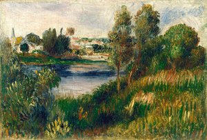 Paysage à Vétheuil