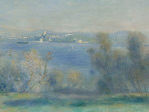 Paysage sur la Méditerranée (vue de Toulon) - Pierre Auguste Renoir