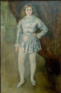 Le page. Madame Henriot en travesti