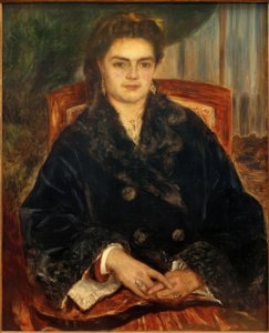 Madame Édouard Bernier - Pierre Auguste Renoir