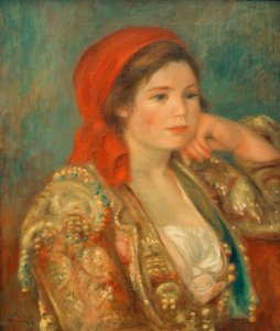 Fille avec veste espagnole