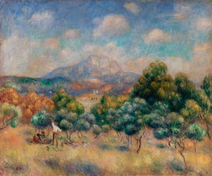 Montagne Sainte-Victoire (Paysage)