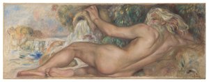 Nu dans un paysage ou Le Fleuve - Pierre Auguste Renoir