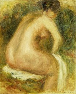 Femme nue assise, 1910