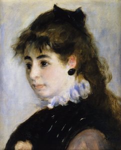 Portrait de Mme. Henriot, 1874 - Pierre Auguste Renoir