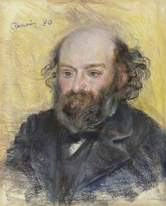 Portrait de Paul Cézanne 1839-1906, 1880 - Pierre Auguste Renoir