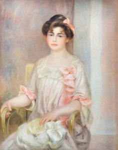 Portrait de madame Josse Bernheim-Dauberville - Pierre Auguste Renoir