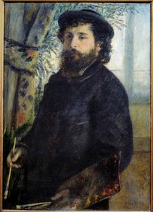 Portrait du peintre Claude Monet (1840-1926) - Pierre Auguste Renoir