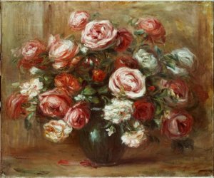 Nature morte aux roses - Pierre Auguste Renoir