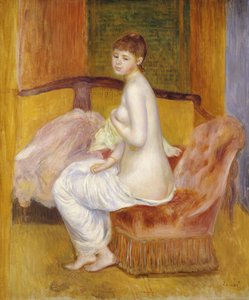 Nu assis, reposant, 1885