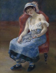 Fille endormie, 1880