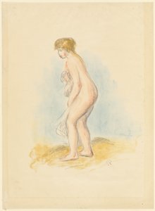Baigneuse debout - Pierre Auguste Renoir