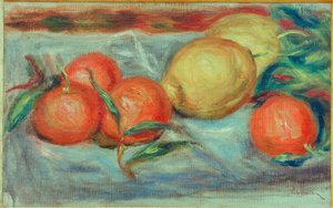 Nature morte avec agrumes - Pierre Auguste Renoir