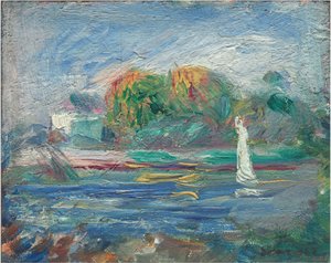 La Rivière Bleue (vers 1890-1900) - Pierre Auguste Renoir