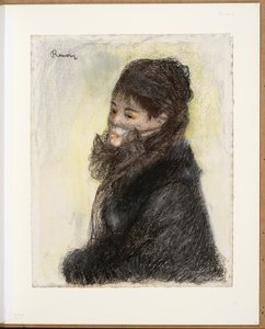La femme voilée, c.1877-79 - Pierre Auguste Renoir
