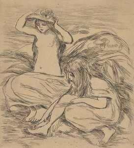 Deux baigneuses, 1895