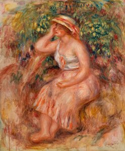 Rêveuse - Pierre Auguste Renoir