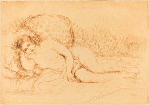 Femme couchée