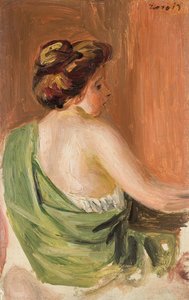 Femme de dos - Pierre Auguste Renoir