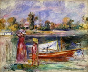 Jeunes Filles à Argenteuil, c. 1896 - Pierre Auguste Renoir