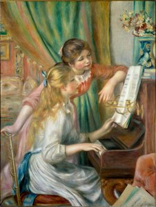 Jeunes filles au piano