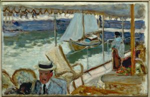Sur un yacht - Pierre Bonnard