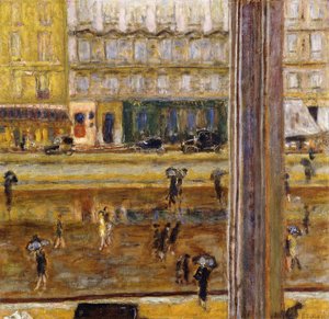 Boulevard des Batignolles (La Pluie), vers 1926